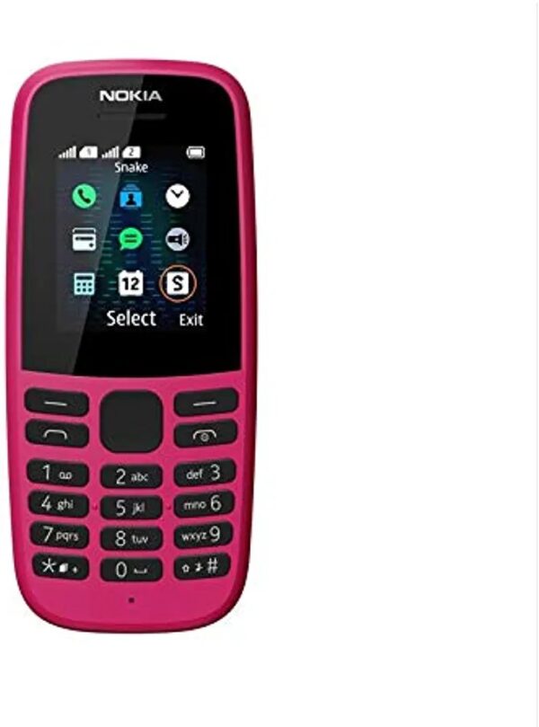 Nokia N105 EA 1.45" TFT Display 8 MB Li-Ion 800 mAh GSM Network 384 KB RAM