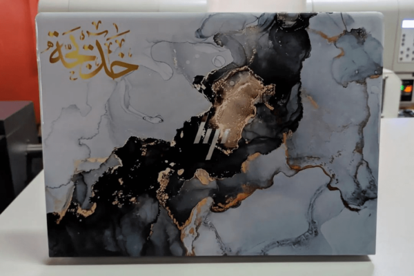 Marble D4 Vinyl Laptop Skin