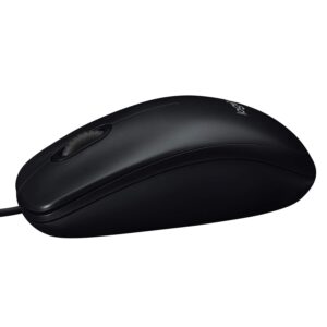 Logitech Wired Mouse M90 Black USB - Image 4