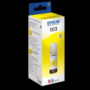 103 EcoTank Yellow Ink Bottle 65ml - Image 2