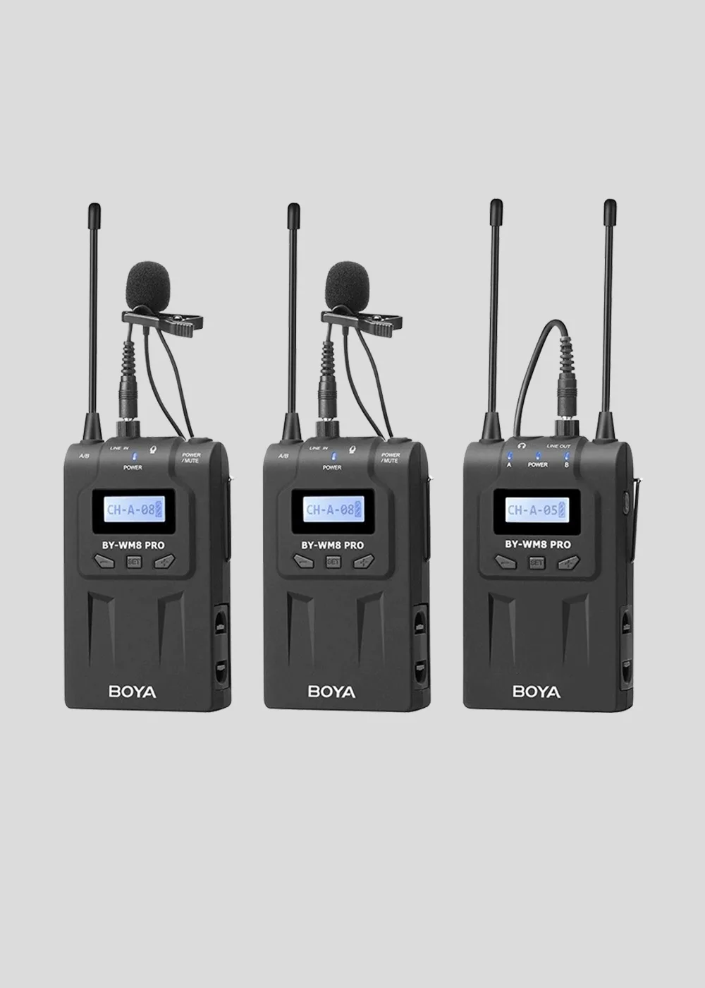 Boya WM8 Prok 2 Camera