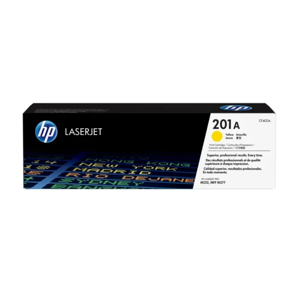 HP 201A Yellow Original LaserJet Toner Cartridge HP 201A Yellow Original LaserJet Toner Cartridge