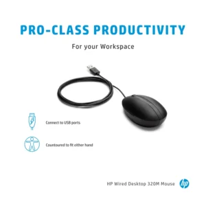 HP Wired USB Optical Mouse