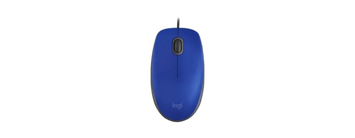Logitech USB Silent Mouse M110S - Blue