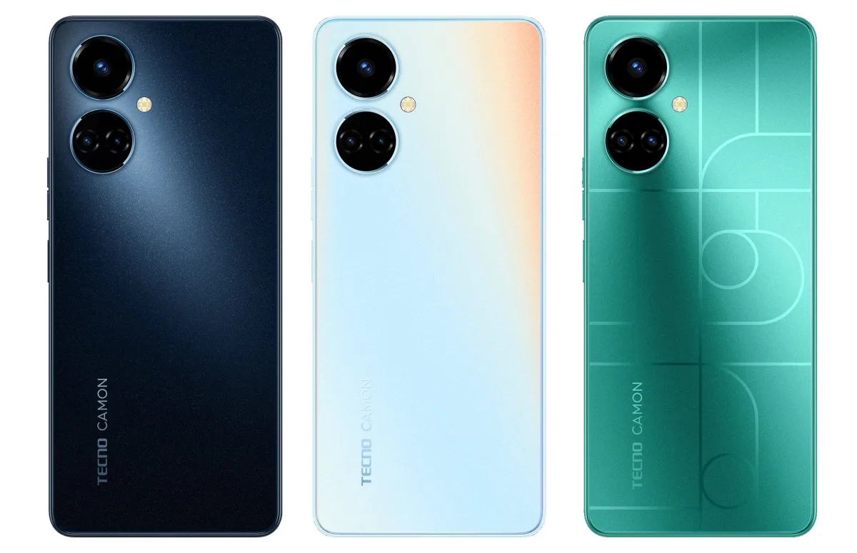Tecno Camon 19 4GB RAM 128GB ROM 6.6" HD+ IPS LCD Display 48MP AI Triple Camera 