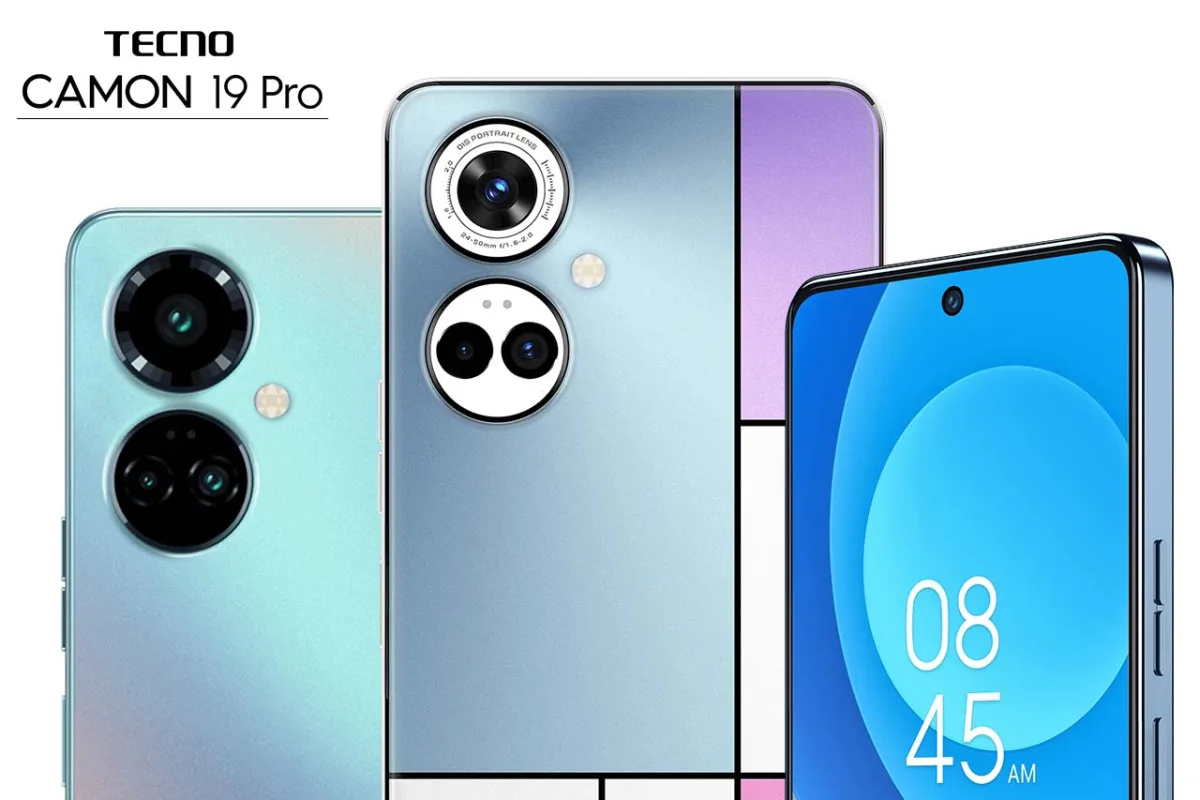 Tecno Camon 19 Pro 8GB RAM 256GB ROM 6.8" Tecno FullView Display 64MP AI Quad Camera 