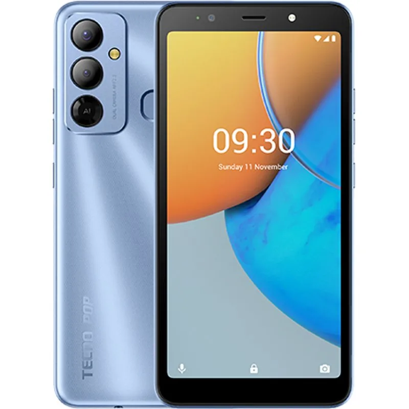 Tecno Pop6 Go 2GB RAM 32GB ROM 6.52" Tecno IPS LCD Display 